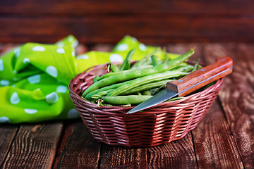 Image showing green basket