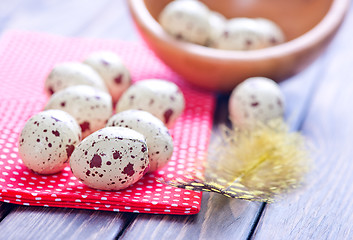 Image showing decorative painted Easter eggs