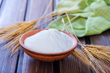 Image showing wheat flour