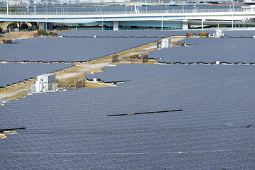 Image showing Solar energy panels