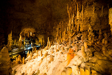 Image showing Stalactites in Okinawa cave