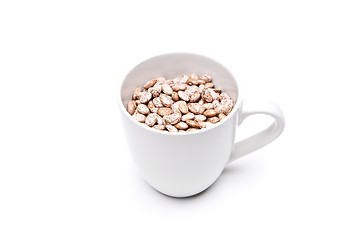 Image showing pinto beans in cup