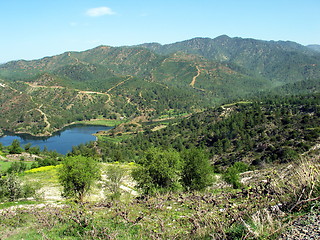 Image showing Blue lake 4. Cyprus