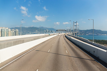 Image showing Hong Kong road