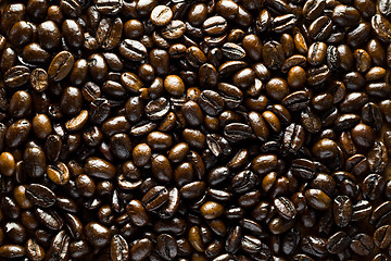 Image showing Coffee bean background