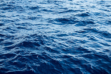 Image showing Blue tropical sea surface