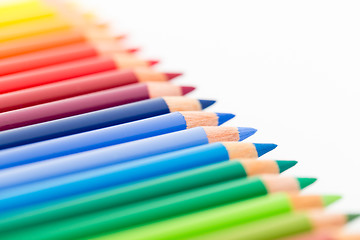 Image showing Colourful pencil 