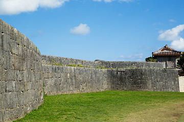 Image showing Ancient city wall