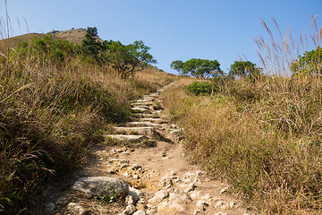 Image showing Hiking trail