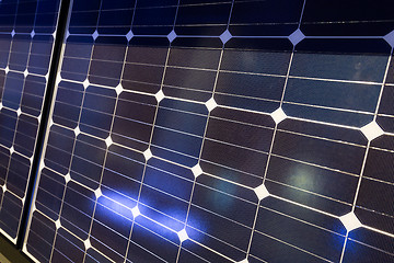 Image showing Solar panel detail abstract