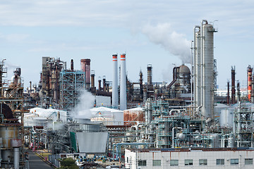 Image showing Petrochemical industrial plant