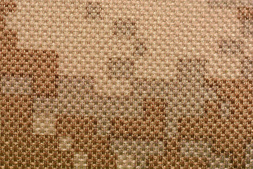 Image showing Close-up of a piece of camouflage cloth