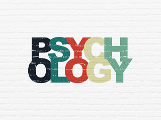 Image showing Health concept: Psychology on wall background