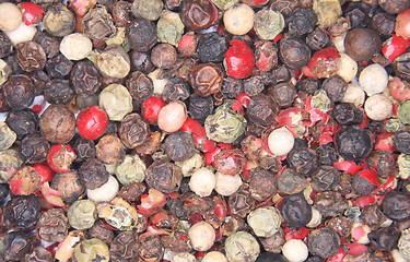 Image showing color pepper background
