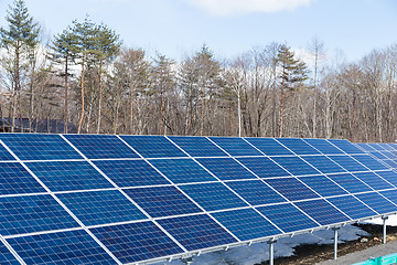 Image showing Solar panel plant