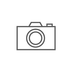 Image showing Camera line icon.