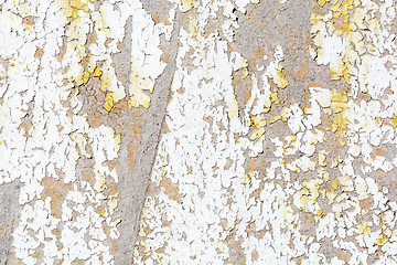 Image showing old white and light yellow texture or background