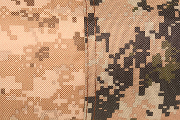 Image showing Military texture camouflage background