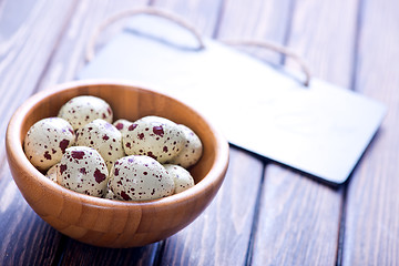 Image showing decorative painted Easter eggs