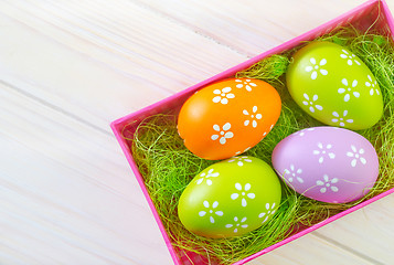 Image showing easter eggs