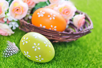 Image showing easter eggs