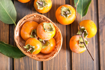 Image showing persimmon