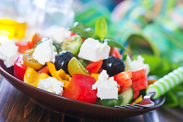 Image showing greek salad