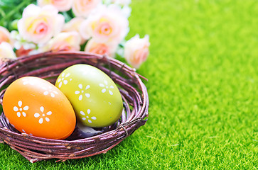 Image showing easter eggs