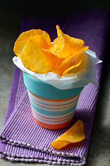 Image showing Paprika Potato Chips 
