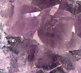 Image showing amethyst background