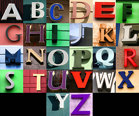 Image showing Alphabet