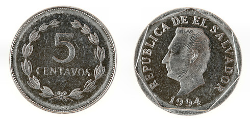 Image showing El Salvador currency