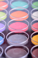 Image showing set of watercolor paints close up