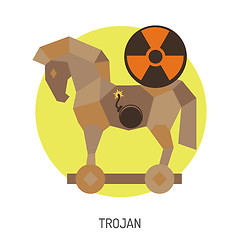 Image showing Trojan Horse Icon