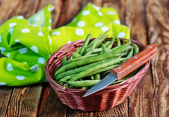 Image showing green basket