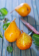 Image showing fresh pears