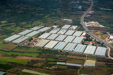 Image showing Agriculture from the sky