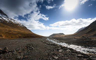 Image showing Scenic mountain landscape shot