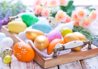 Image showing easter eggs