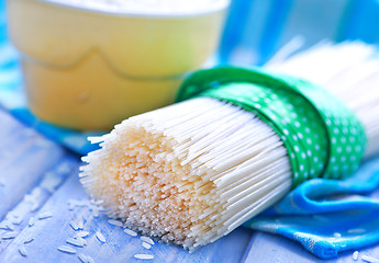 Image showing rice noodles