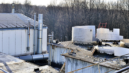 Image showing Storage of metal waste production