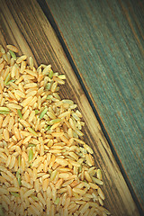 Image showing cereal of a brown rice