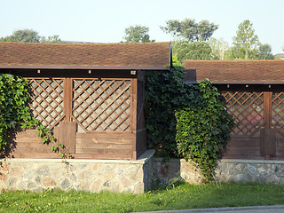 Image showing old wooden house  