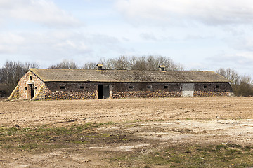 Image showing plowed for crop land  