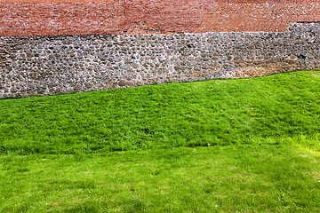 Image showing Grass at the fortress  