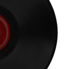 Image showing Vintage 78 rpm record