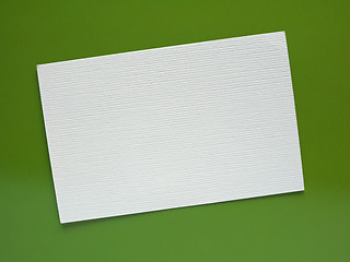 Image showing Blank paper tag label