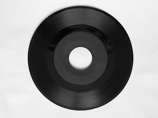 Image showing Single vinyl record
