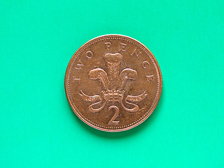 Image showing GBP Pound coin - 2 Pence