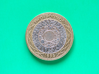 Image showing GBP Pound coin - 2 Pounds